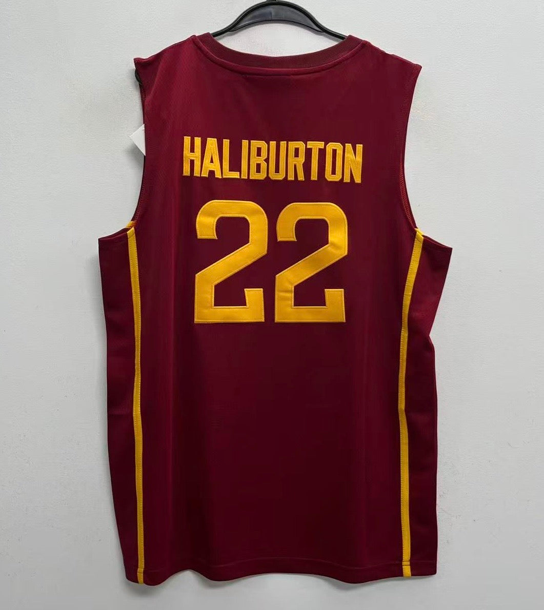 Tyrese Haliburton Iowa State Cyclones YOUTH Official NCAA Jersey product image 1, provided for visual reference and product