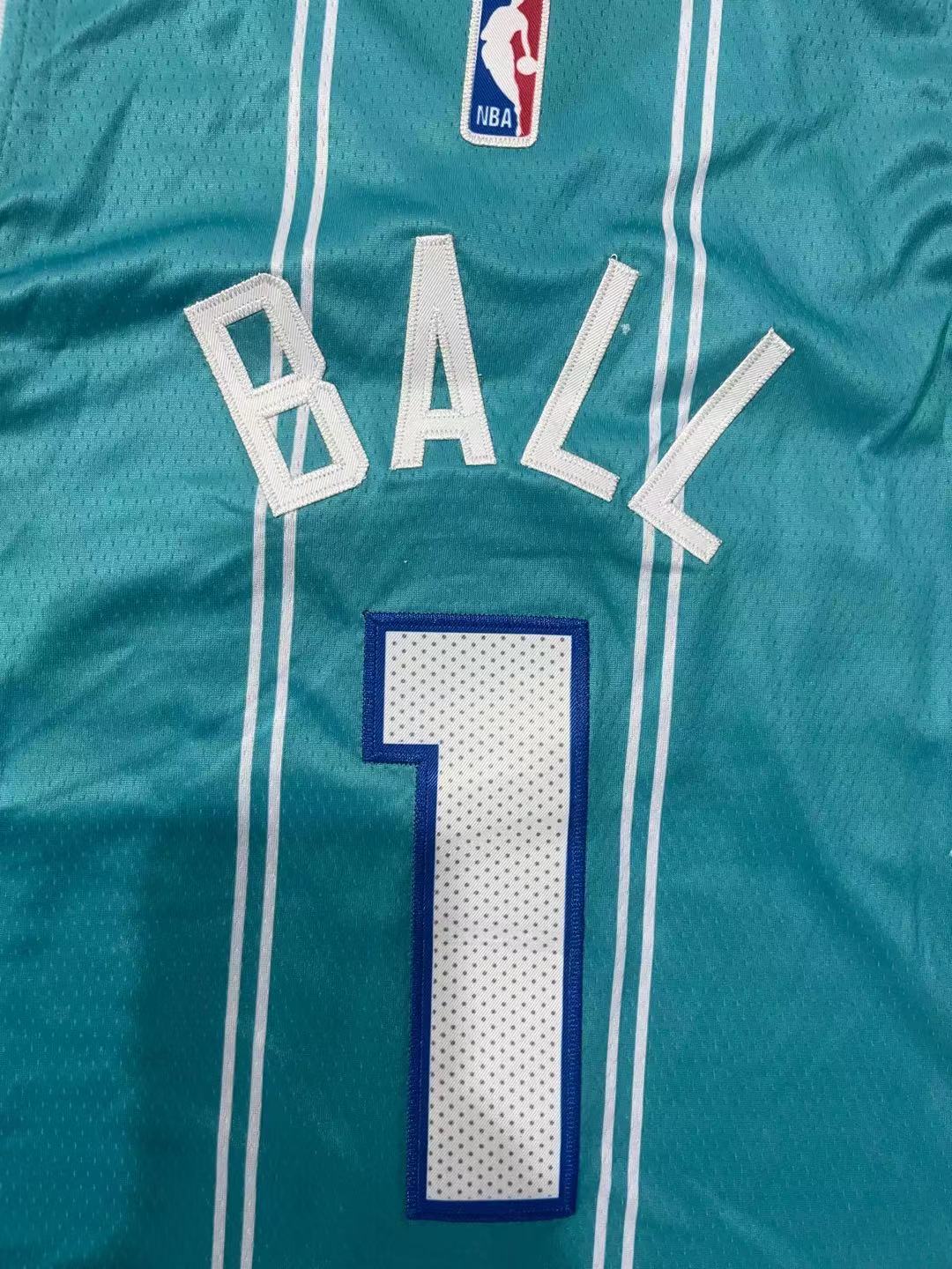 LaMelo Ball YOUTH Charlotte Hornets Jersey product image 4, provided for visual reference and product detail review