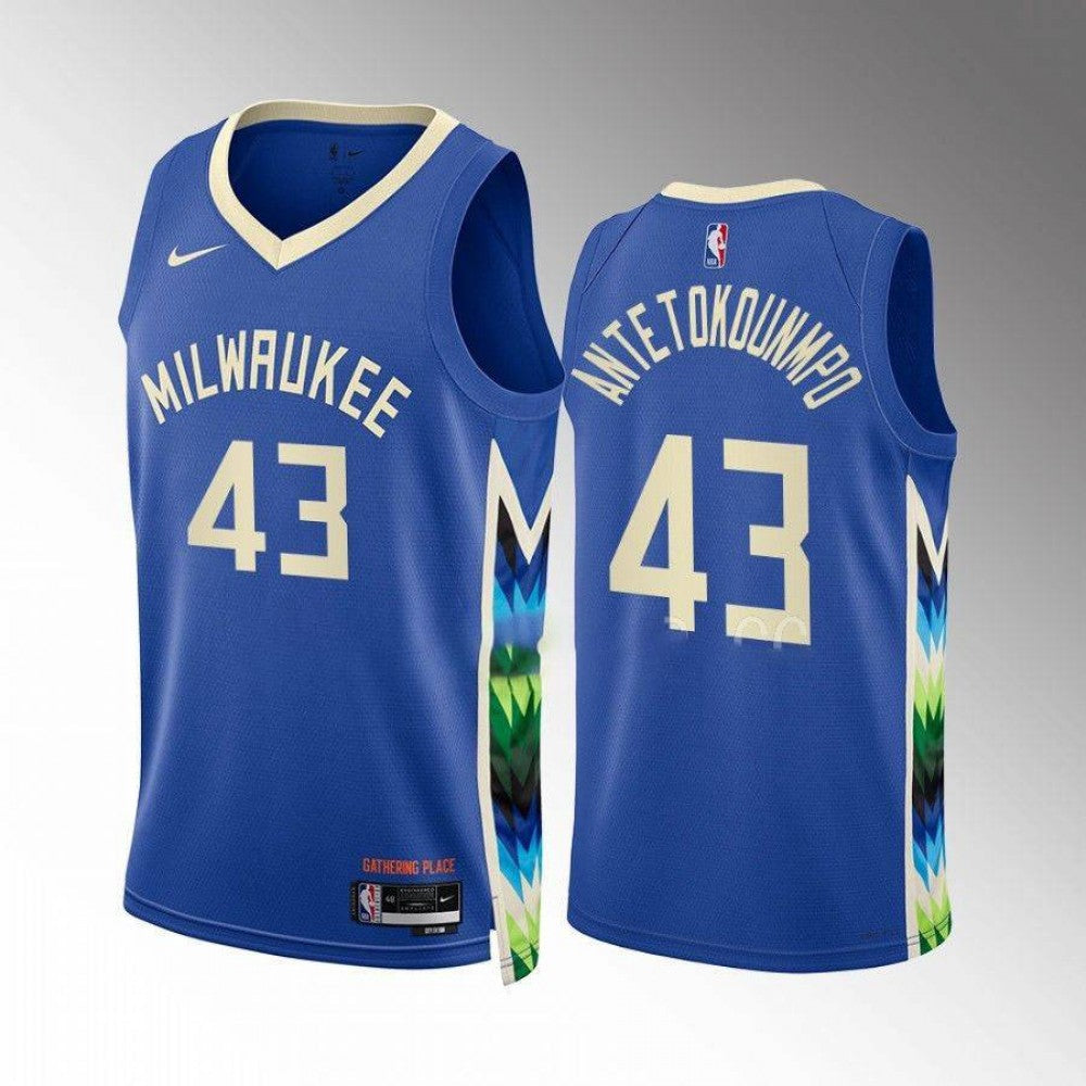 Thanasis Antetokounmpo Milwaukee Bucks YOUTH KIDS Jersey product image 1, provided for visual reference and product detail