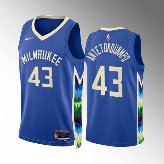 Thanasis Antetokounmpo Milwaukee Bucks YOUTH KIDS Jersey product image 1, provided for visual reference and product detail