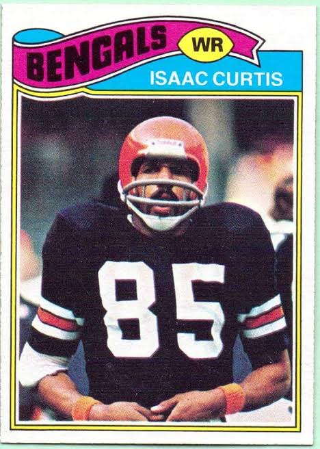 Isaac Curtis Cincinnati Bengals Official NFL Mitchell & Ness Jersey product image 5, provided for visual reference and