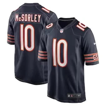 Trace McSorley Chicago Bears Official NFL Jersey Nike product image 1, provided for visual reference and product detail