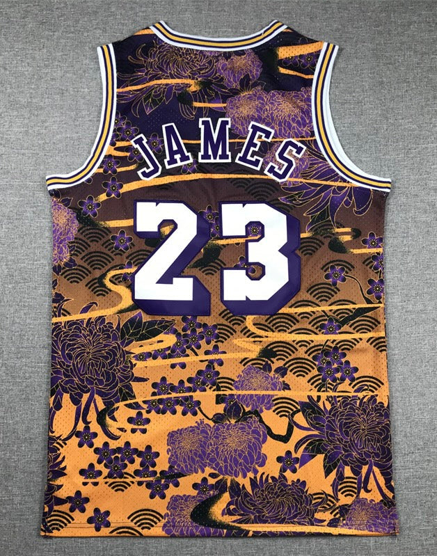 Lebron James YOUTH KIDS Los Angeles Lakers Official NBA Mitchell & Ness Jersey product image 1, provided for visual