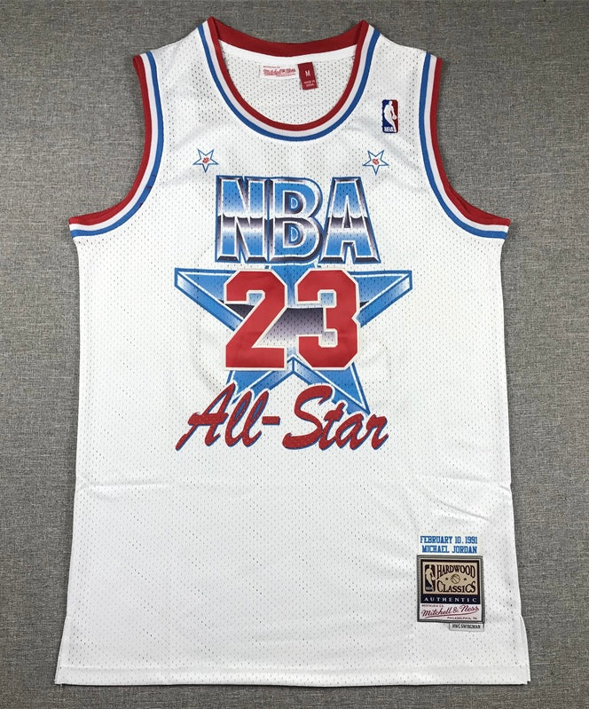 Michael Jordan 1991 YOUTH KIDS Official NBA All Star Jersey product image 2, provided for visual reference and product