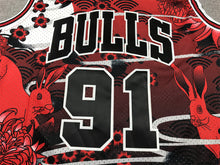 Dennis Rodman YOUTH KIDS Chicago Bulls Official NBA Graffiti Jersey product image 3, provided for visual reference and