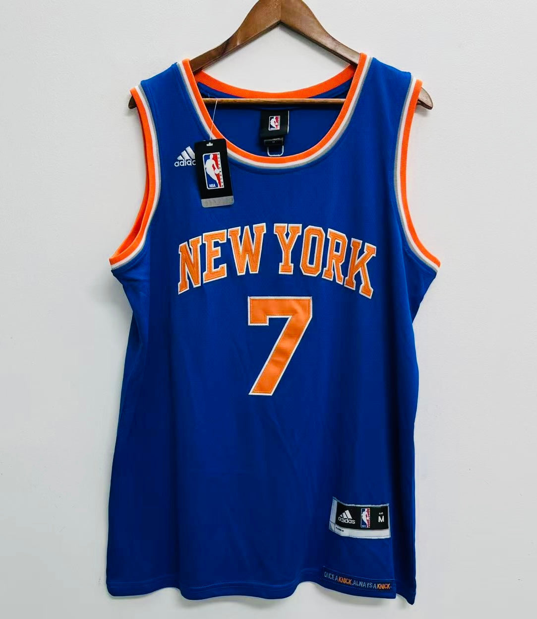 Carmelo Anthony YOUTH KIDS New York Knicks Official NBA Jersey product image 2, provided for visual reference and product