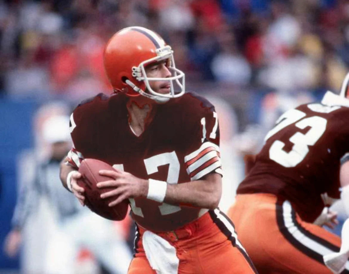 Brian Sipe Cleveland Browns Official NFL Mitchell & Ness Jersey product image 4, provided for visual reference and product