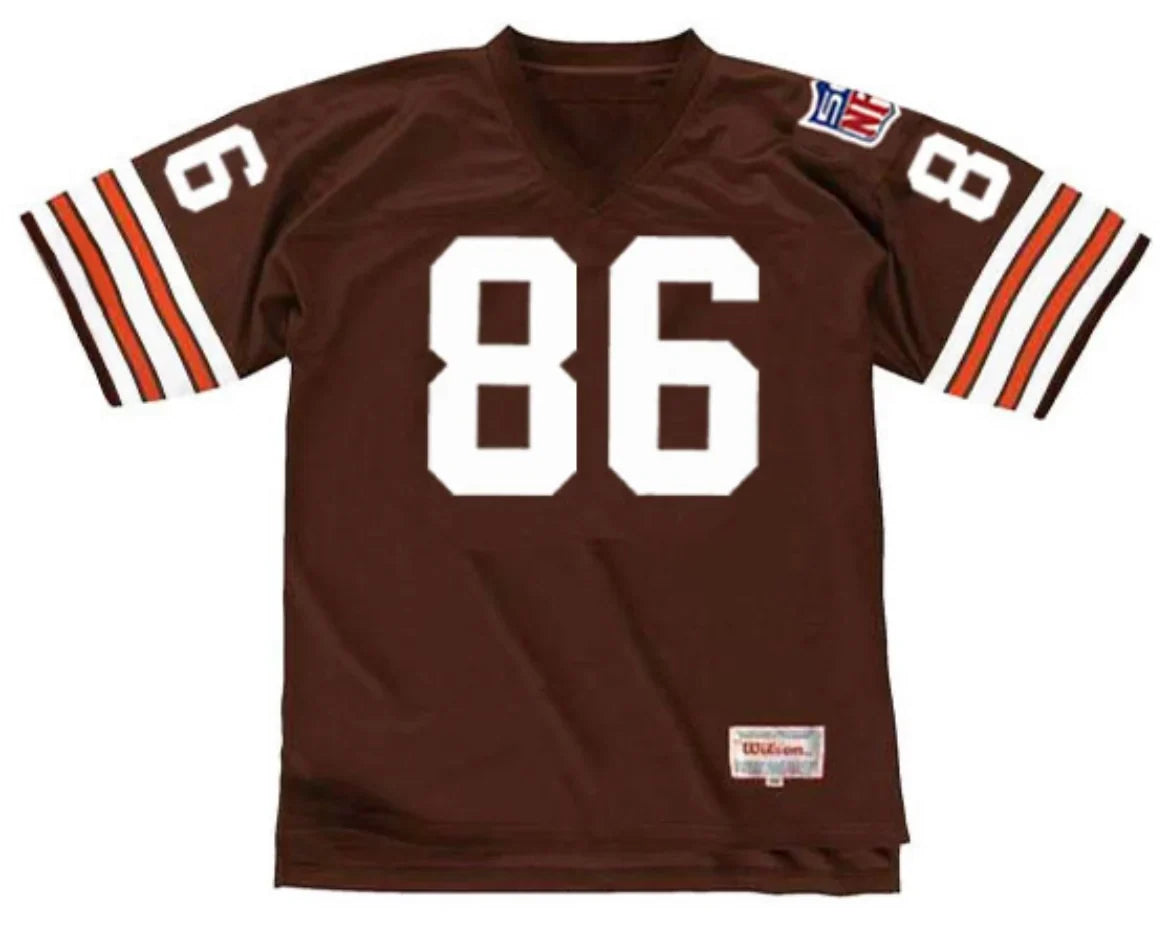 Gary Collins 1969 Cleveland Browns Official NFL Mitchell & Ness Jersey product image 2, provided for visual reference and