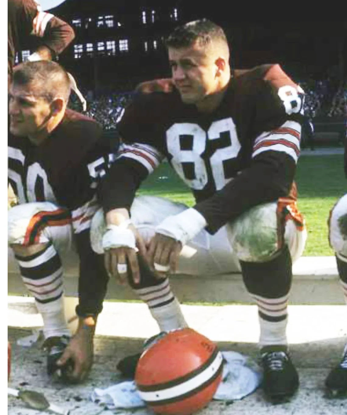 Jim Houston 1969 Cleveland Browns Official NFL Mitchell & Ness Jersey product image 3, provided for visual reference and