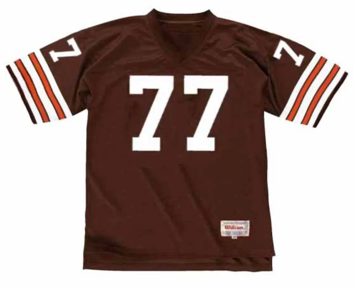 Lyle Alzado Cleveland Browns Official NFL Mitchell & lNess Jersey product image 2, provided for visual reference and product