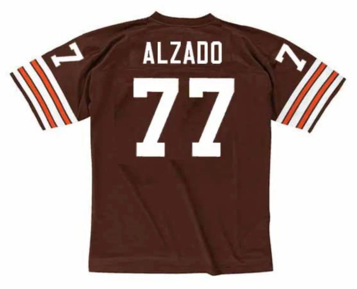 Lyle Alzado Cleveland Browns Official NFL Mitchell & lNess Jersey product image 1, provided for visual reference and product