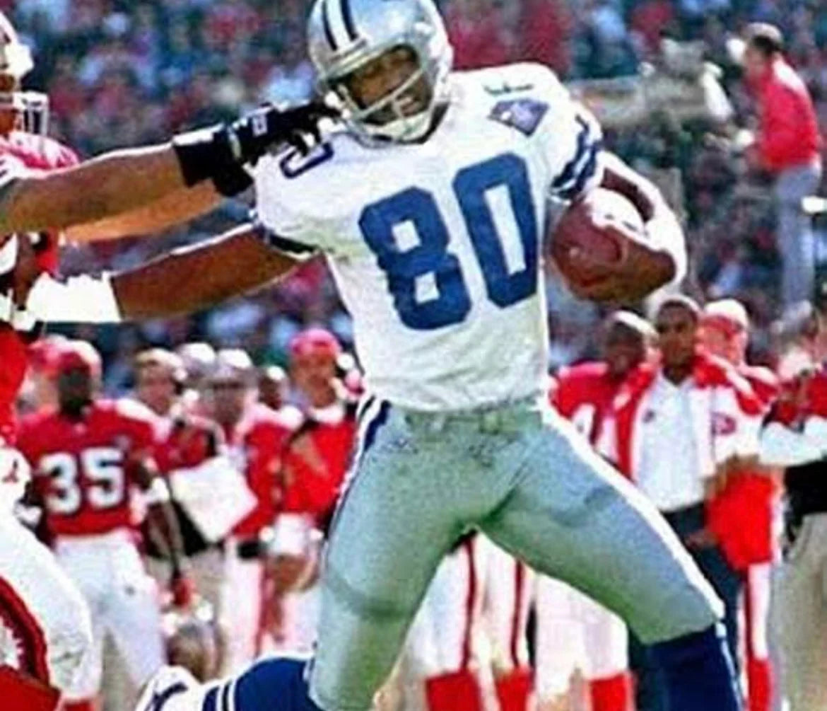 Alvin Harper Dallas Cowboys 1994 Official NFL Jersey white Mitchell & Ness product image 3, provided for visual reference