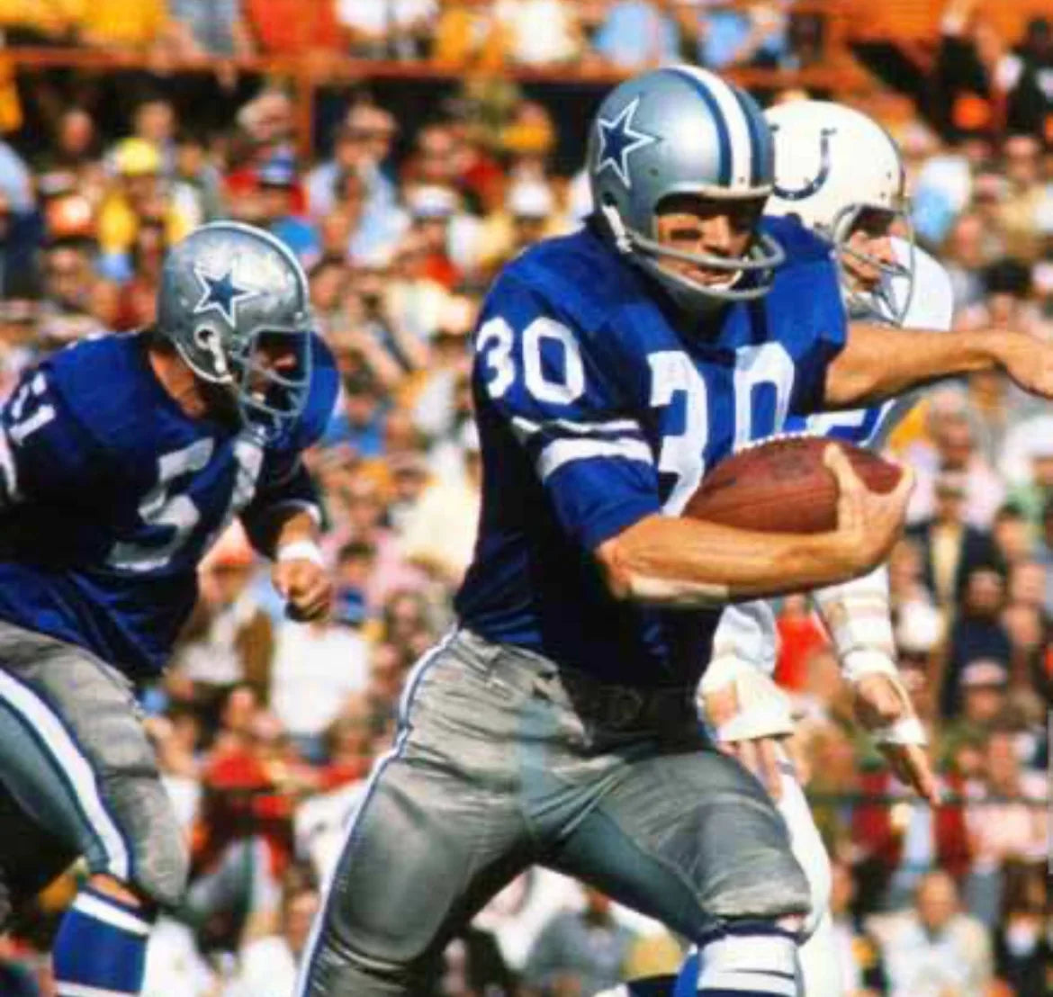 Dan Reeves Dallas Cowboys Official NFL Jersey Mitchell & Ness blue product image 4, provided for visual reference and
