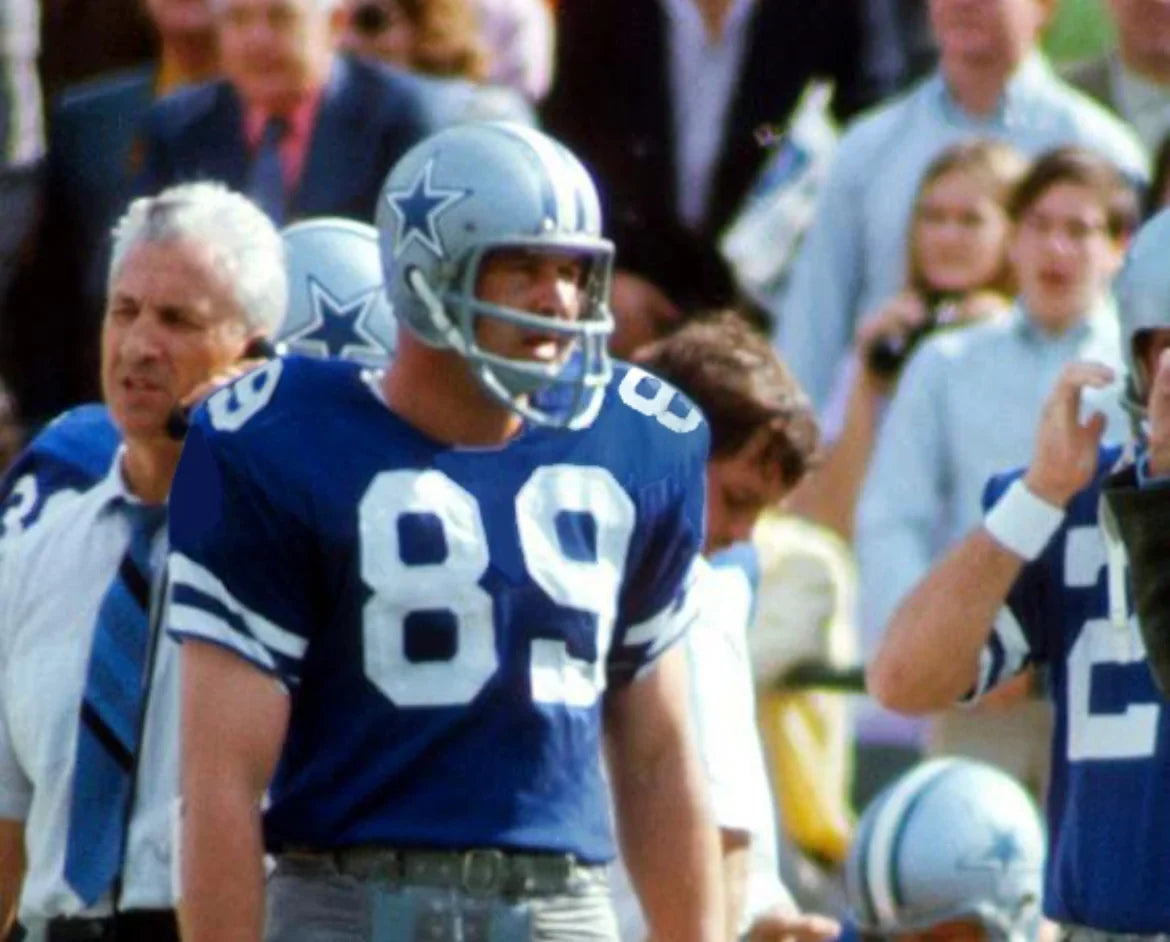 Mike Ditka 1969 Dallas Cowboys Official NFL Mitchell & Ness Jersey product image 4, provided for visual reference and