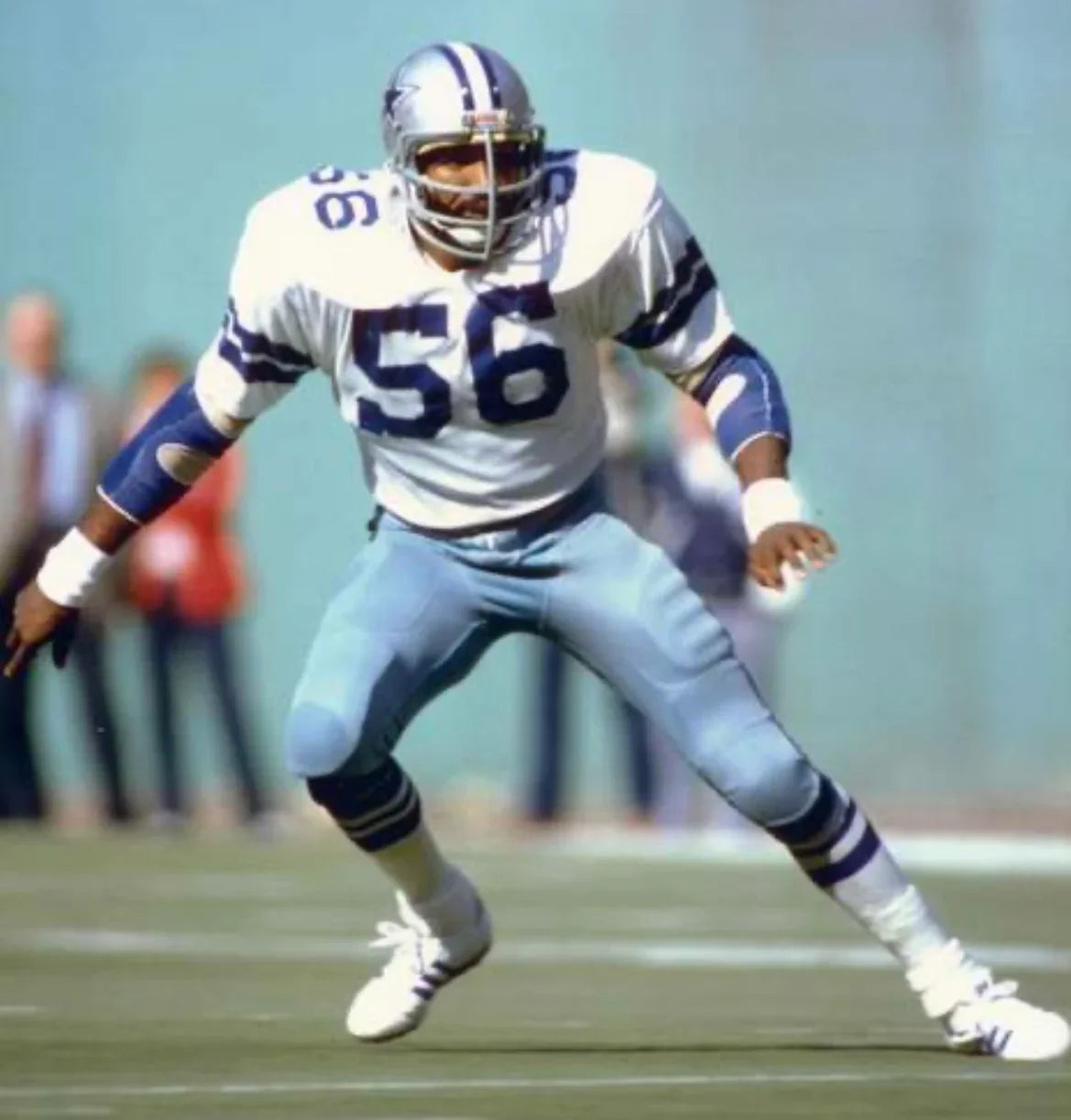 Thomas Hollywood Henderson Dallas Cowboys Official NFL Custom Mitchell & Ness Jersey white product image 4, provided for