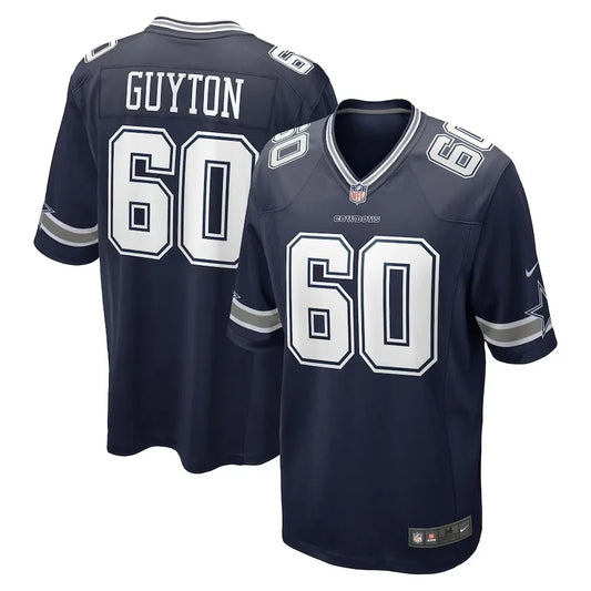 Tyler Guyton Dallas Cowboys Official NFL Nike Jersey product image 1, provided for visual reference and product detail review