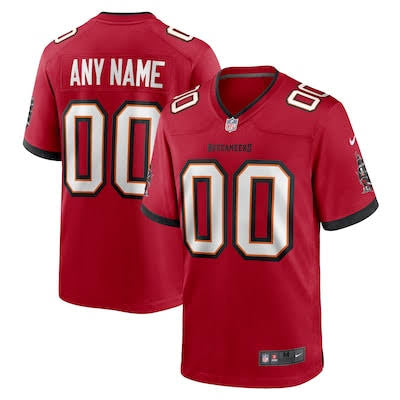Any Name & Number YOUTH KIDS Tampa Bay Buccaneers Official NFL Nike Jersey product image 1, provided for visual reference