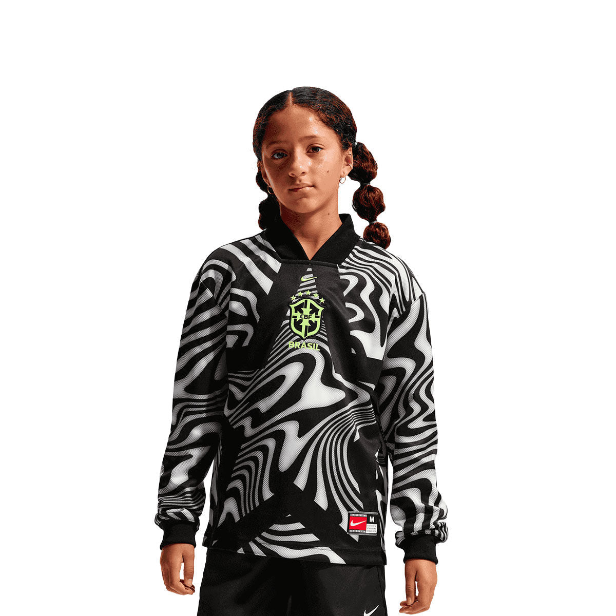 Nike Brazil Goalkeeper Jersey product image 1, provided for visual reference and product detail review