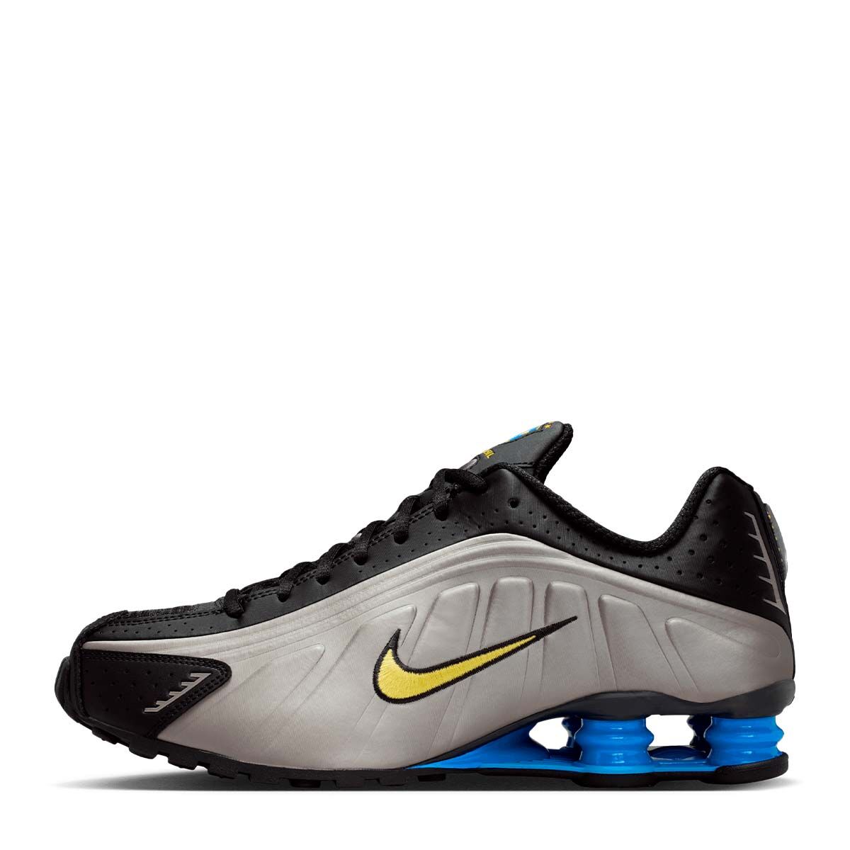 Nike Shox R4 "Brazil" Shoes product image 1, provided for visual reference and product detail review