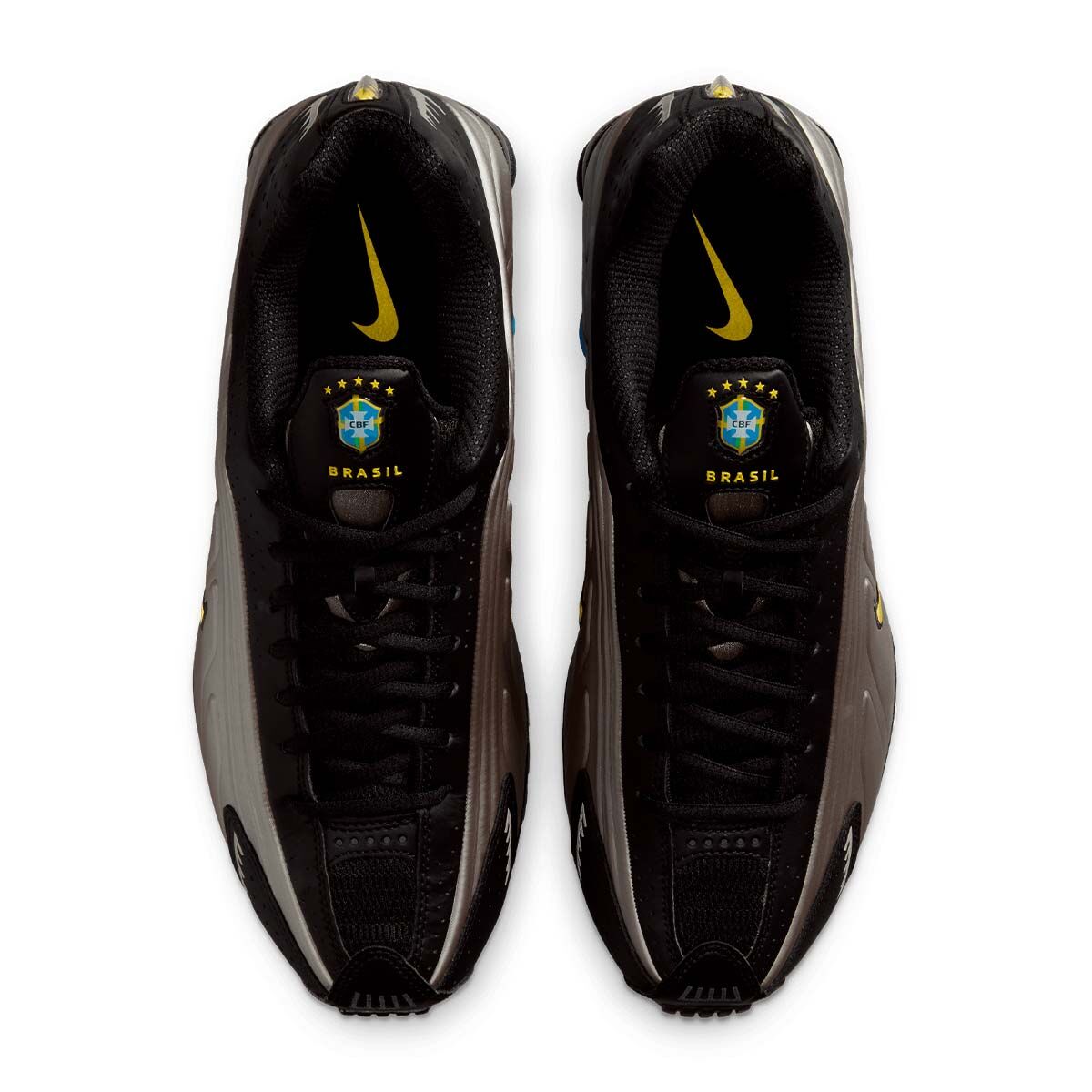 Nike Shox R4 "Brazil" Shoes product image 4, provided for visual reference and product detail review
