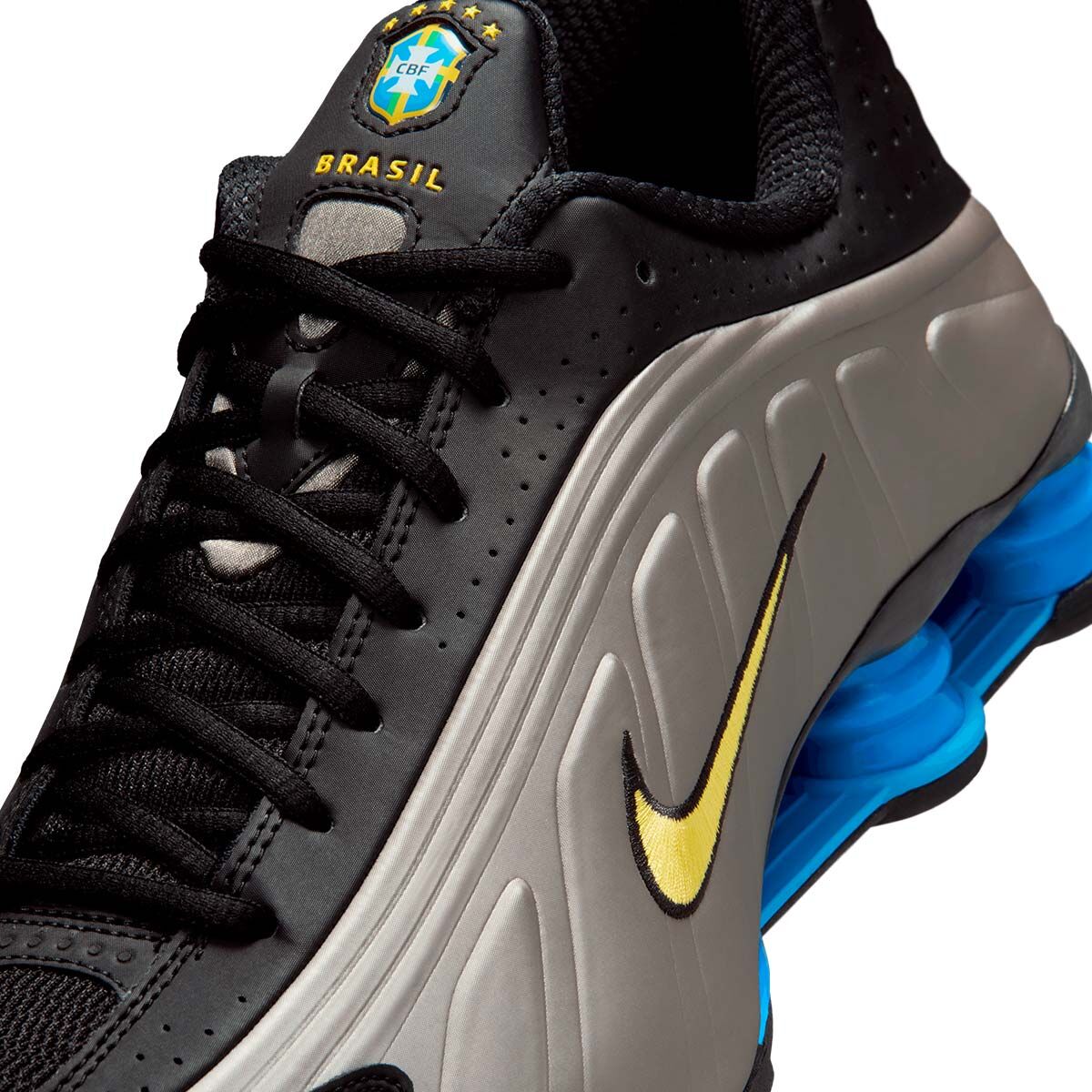 Nike Shox R4 "Brazil" Shoes product image 7, provided for visual reference and product detail review