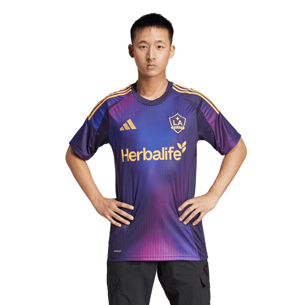 adidas LA Galaxy 25/26 Away Jersey product image 1, provided for visual reference and product detail review