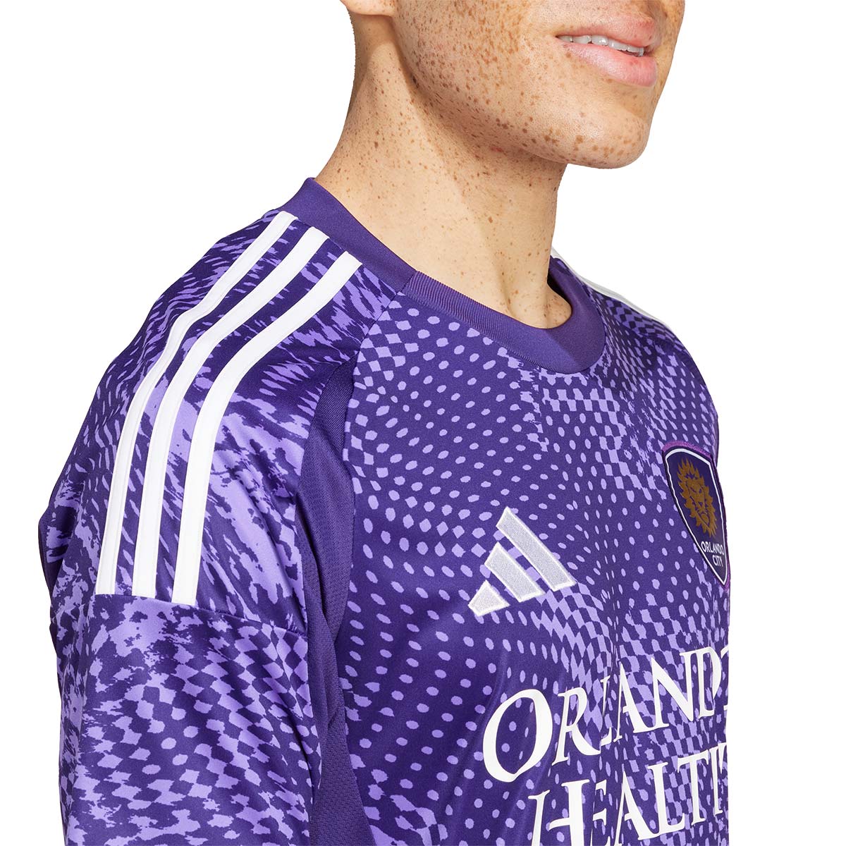 adidas Orlando City 25/26 Home Jersey product image 4, provided for visual reference and product detail review