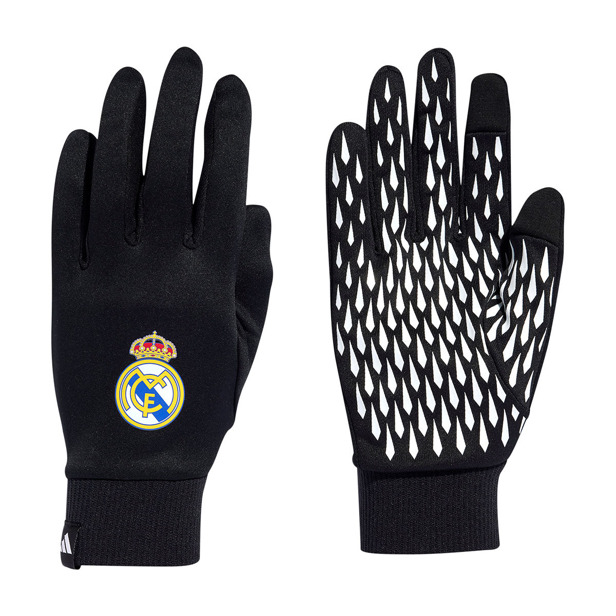 adidas Real Madrid Home Fieldplayer Gloves product image 1, provided for visual reference and product detail review