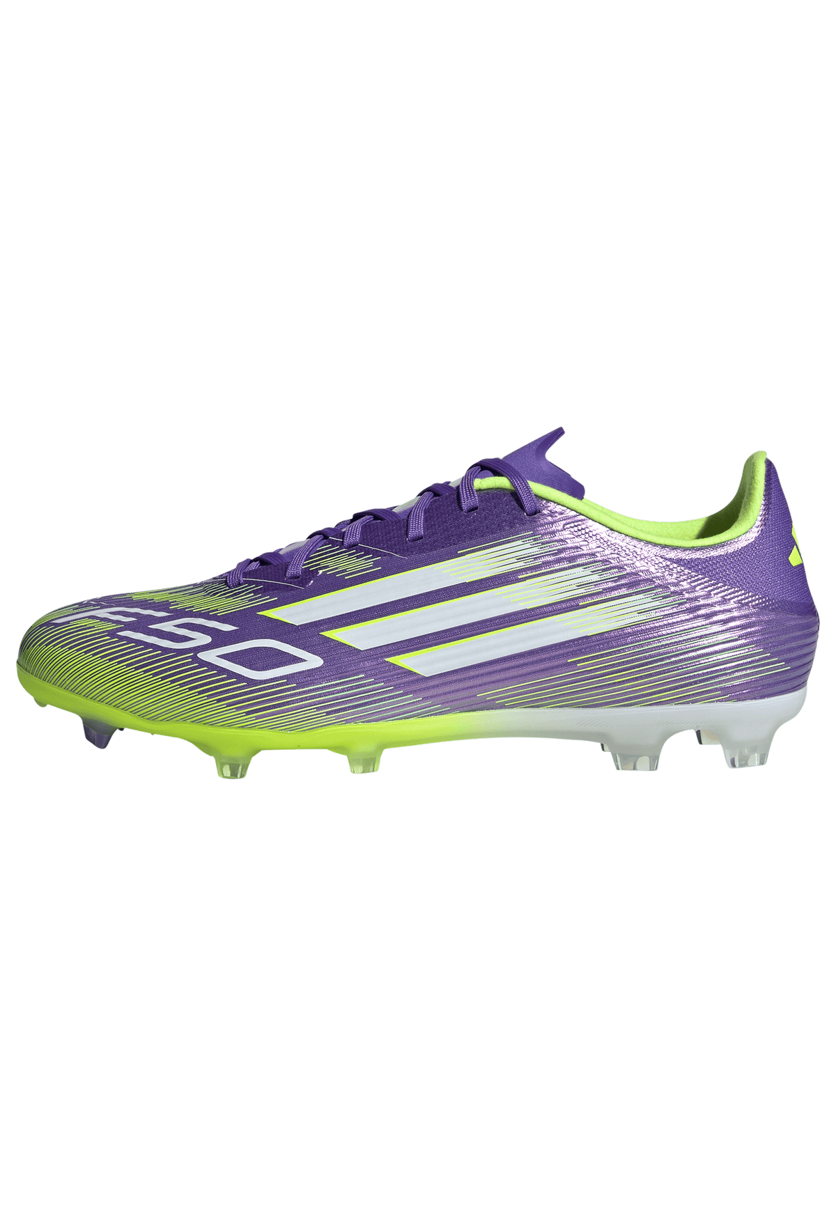 adidas F50 League FG/MG Soccer Cleats product image 1, provided for visual reference and product detail review