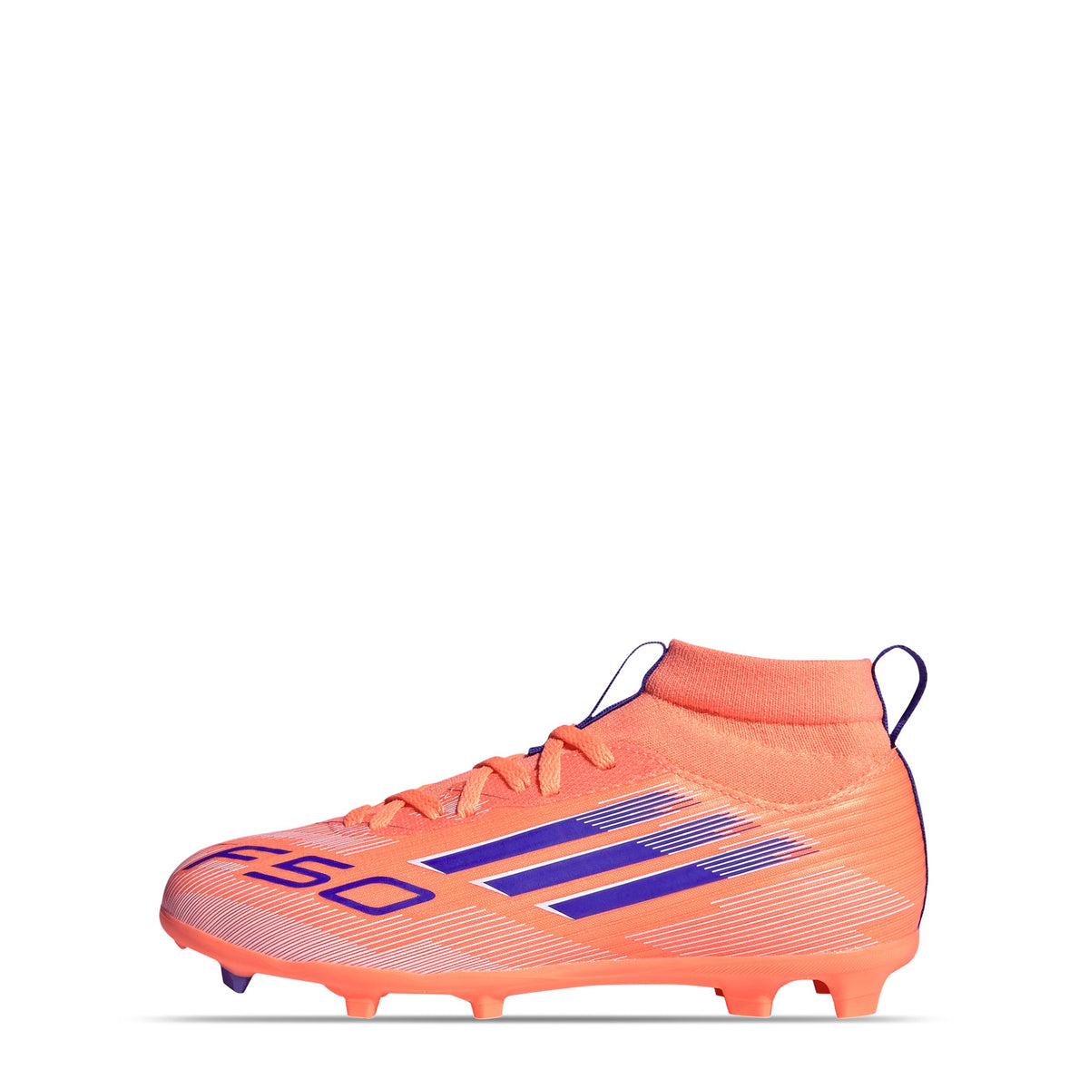 adidas F50 League FG/MG Soccer Cleats product image 1, provided for visual reference and product detail review
