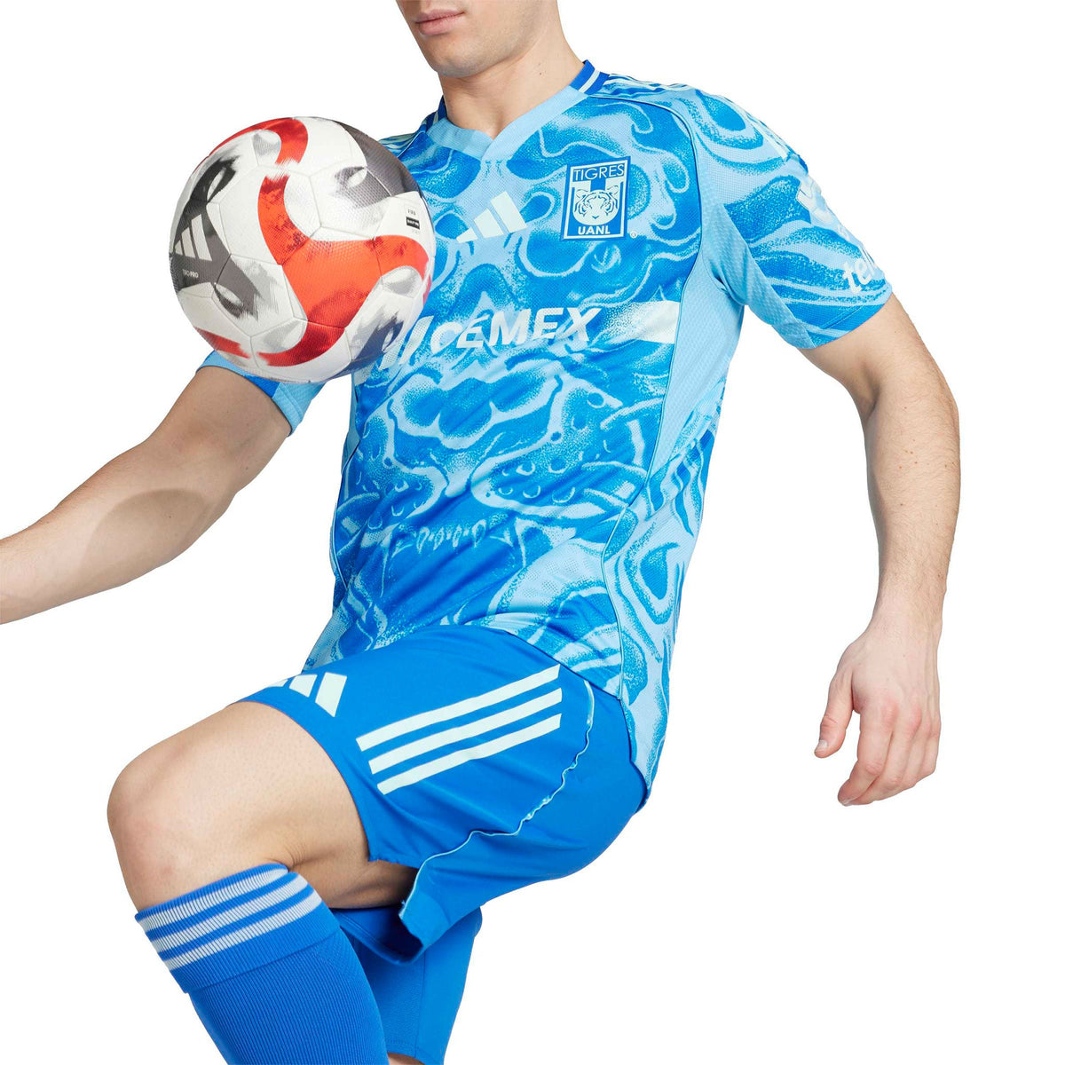 adidas Tigres UANL 25/26 Authentic Away Jersey product image 5, provided for visual reference and product detail review