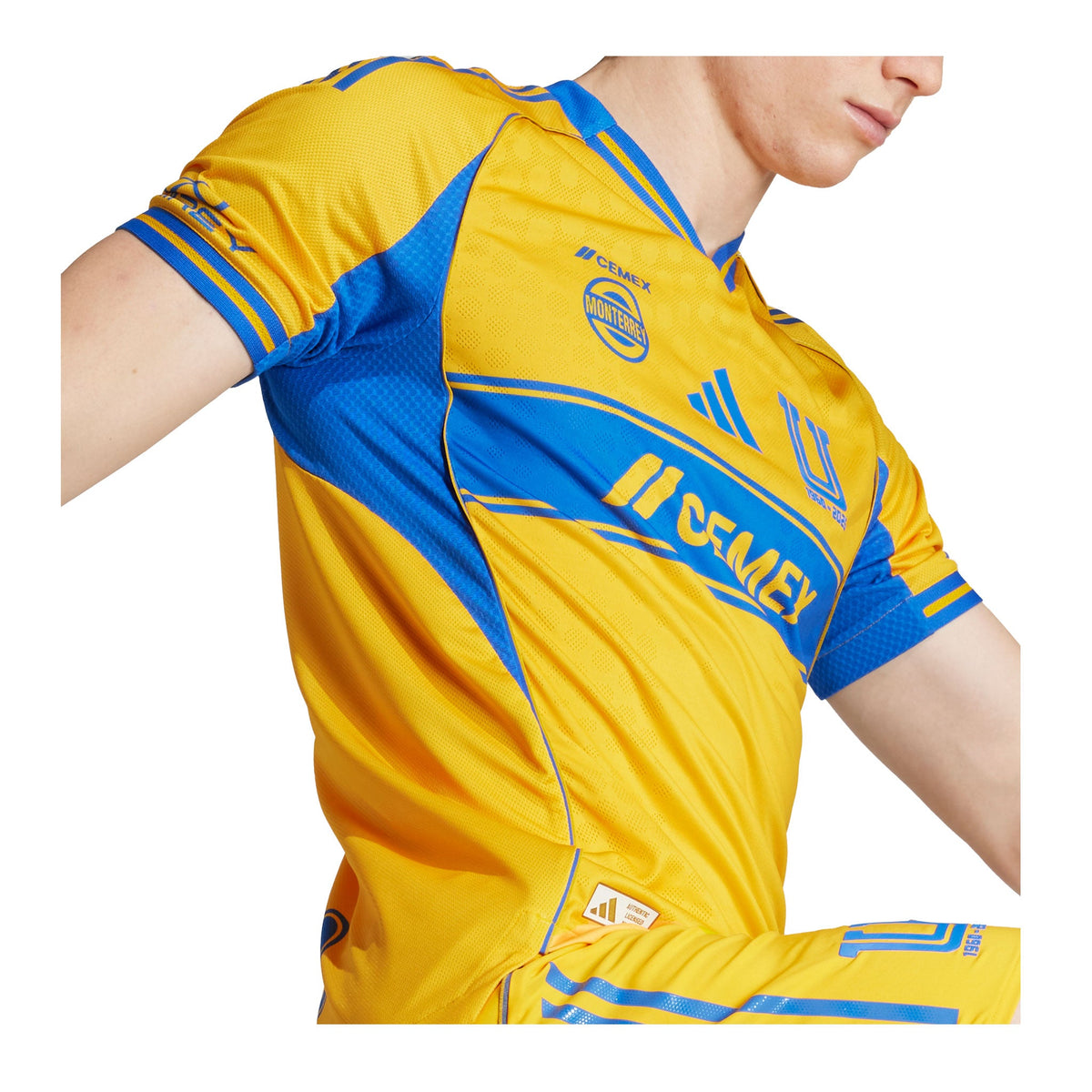 adidas Tigres UANL 25/26 Home Jersey (Authentic Celebration Edition) product image 3, provided for visual reference and
