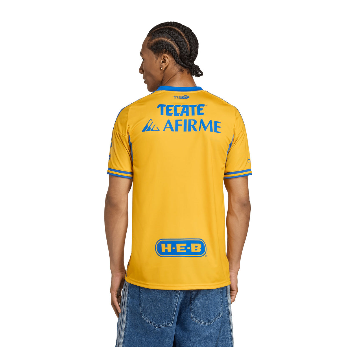 adidas Tigres UANL 25/26 Home Jersey (Authentic) product image 2, provided for visual reference and product detail review