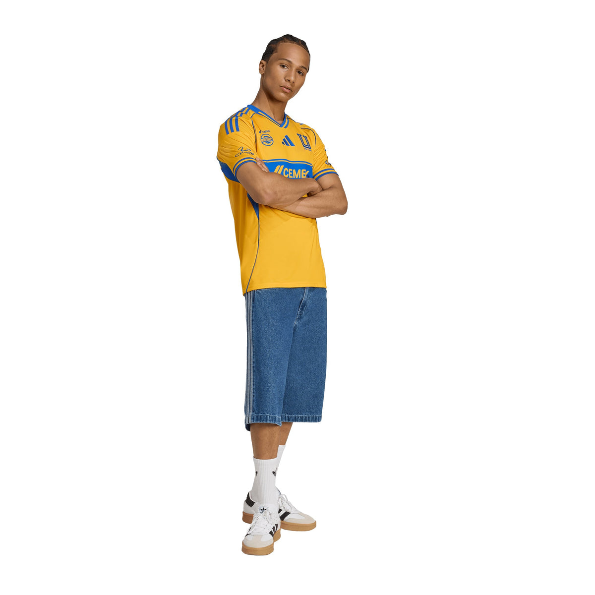 adidas Tigres UANL 25/26 Home Jersey (Authentic) product image 3, provided for visual reference and product detail review