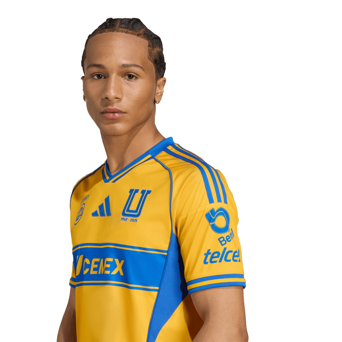 adidas Tigres UANL 25/26 Home Jersey (Authentic) product image 4, provided for visual reference and product detail review