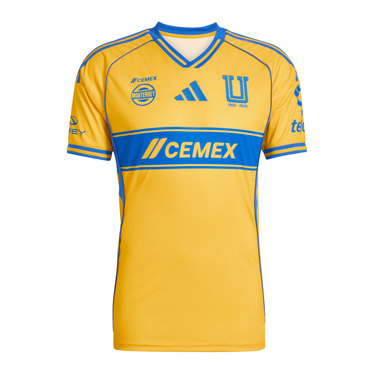 adidas Tigres UANL 25/26 Home Jersey (Authentic) product image 6, provided for visual reference and product detail review