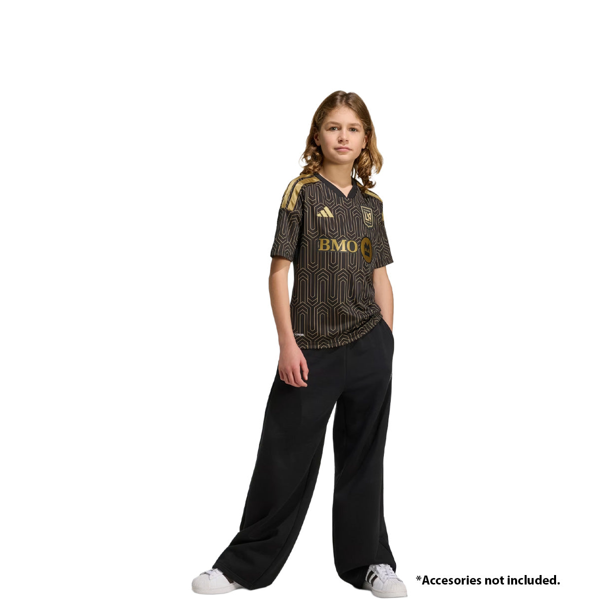 adidas LAFC 26/27 Home Kids Jersey product image 6, provided for visual reference and product detail review