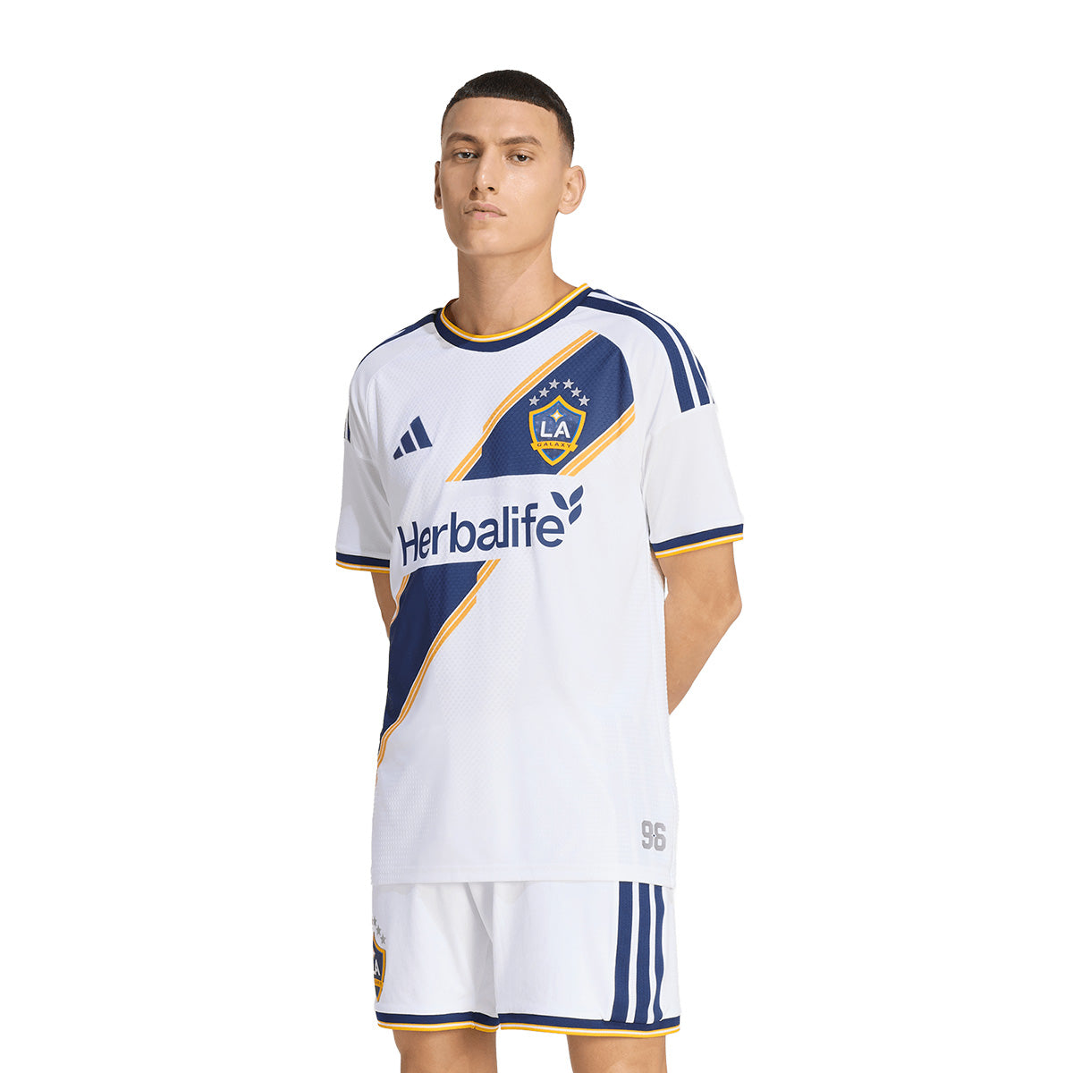 adidas LA Galaxy 26/27 Home Authentic Jersey product image 1, provided for visual reference and product detail review