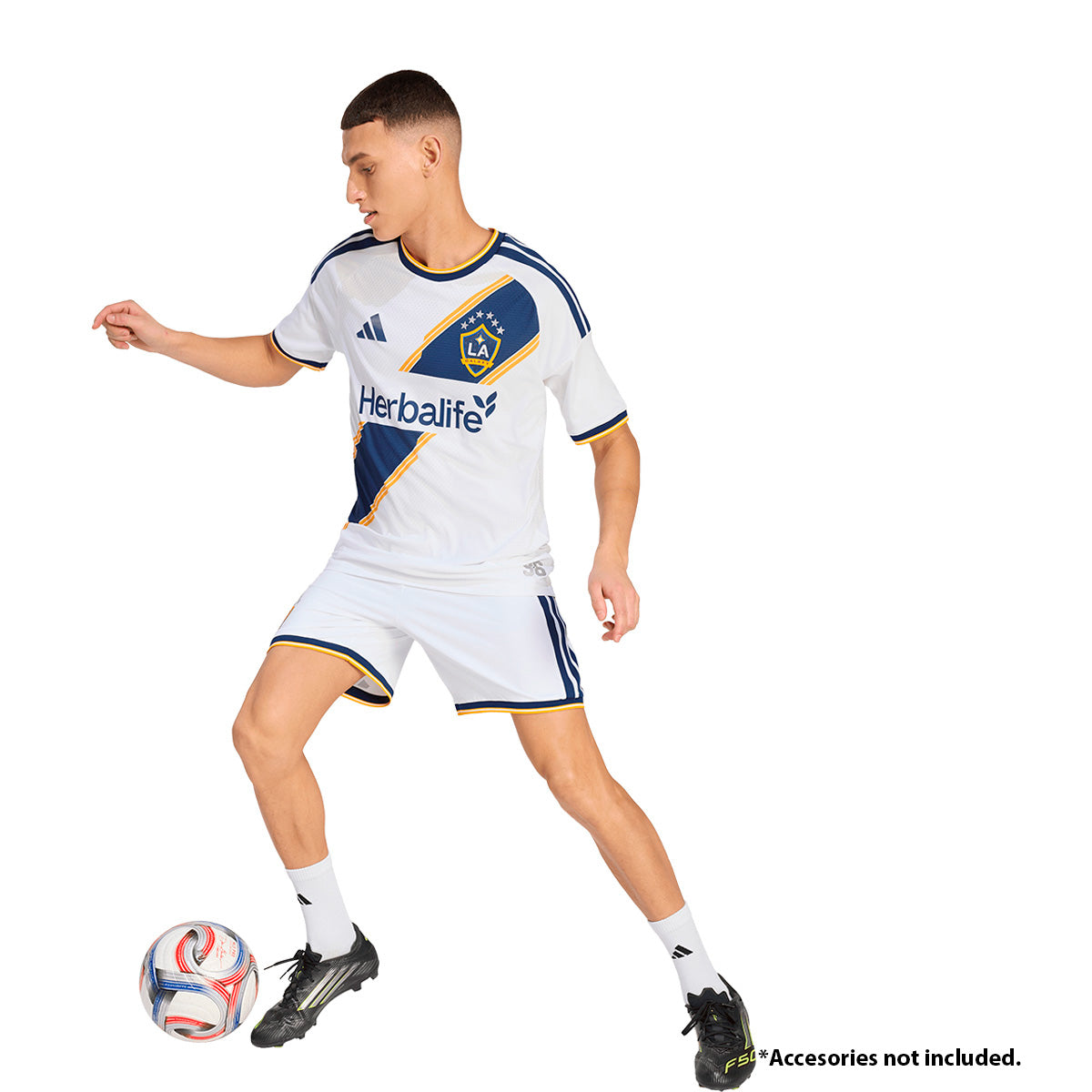 adidas LA Galaxy 26/27 Home Authentic Jersey product image 8, provided for visual reference and product detail review