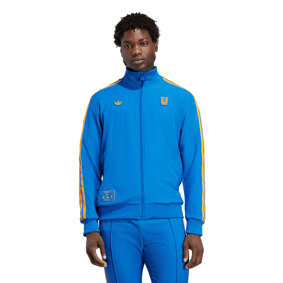 adidas Tigres UANL Terrace Icons Jacket product image 1, provided for visual reference and product detail review