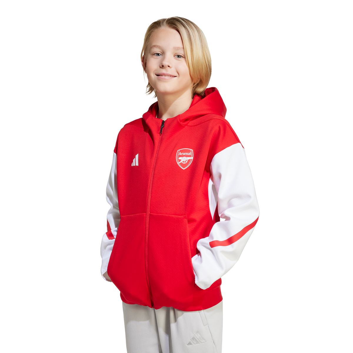 adidas Arsenal adidas Z.N.E. Anthem Jacket product image 1, provided for visual reference and product detail review