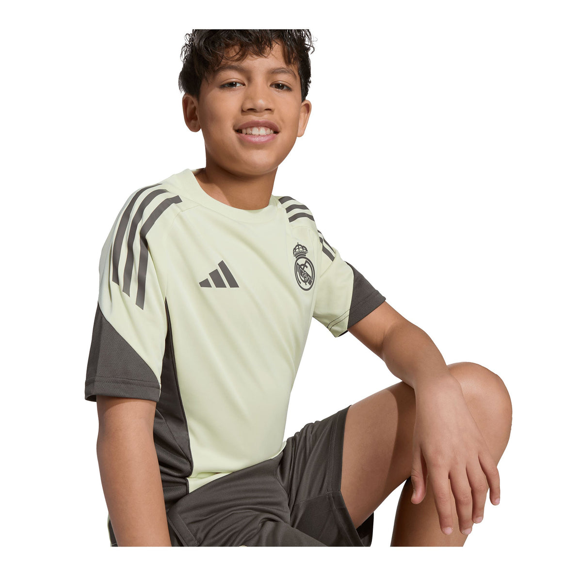 adidas Real Madrid Tiro 25 Training T-Shirt (Pink) product image 3, provided for visual reference and product detail review