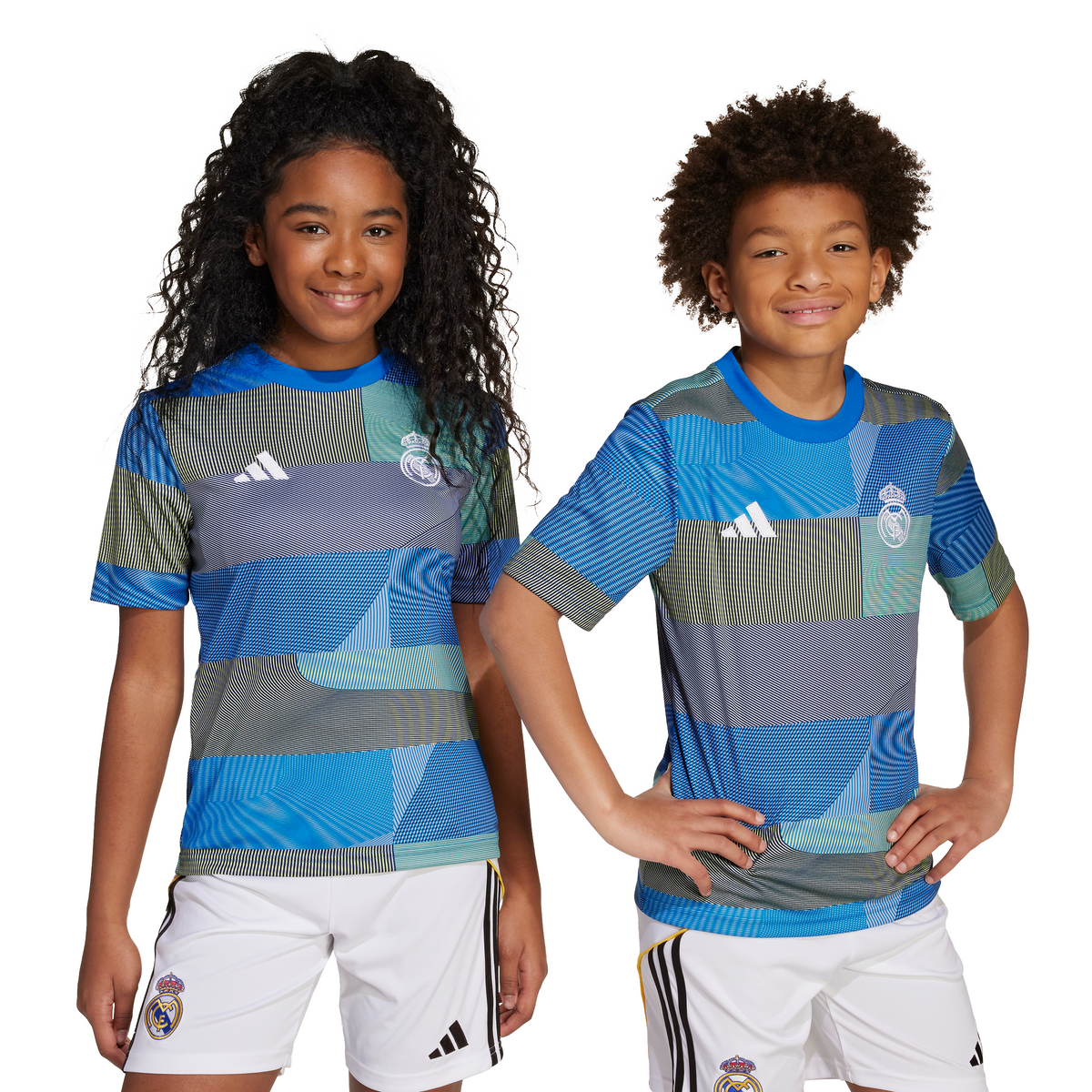 adidas Real Madrid 25/26 Pre-Match Jersey Kids product image 8, provided for visual reference and product detail review