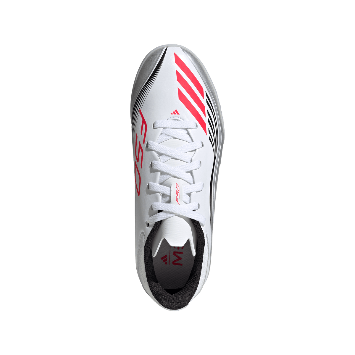 adidas F50 Messi League Turf Shoes product image 4, provided for visual reference and product detail review