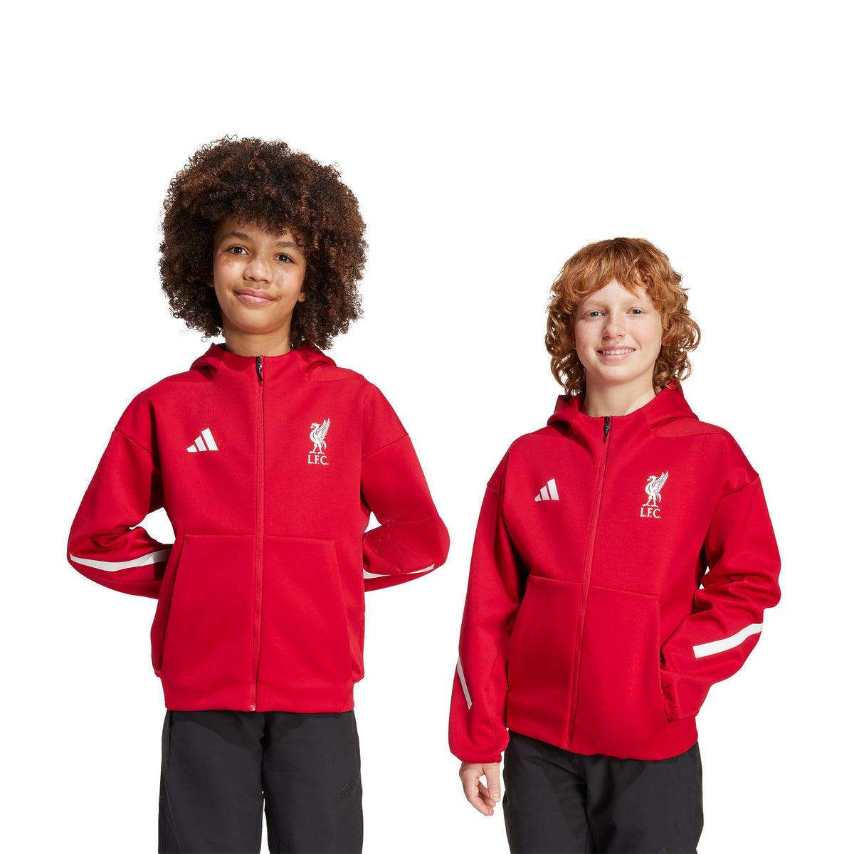 adidas Liverpool FC ADIDAS ZNE Anthem Jacket product image 3, provided for visual reference and product detail review