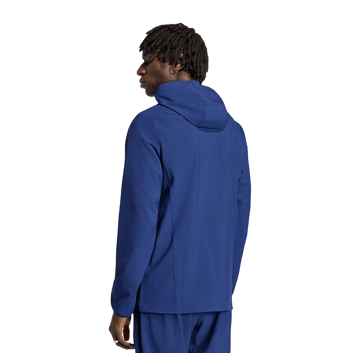 adidas LA Galaxy Tiro Travel Ful Zip Windbreaker product image 2, provided for visual reference and product detail review