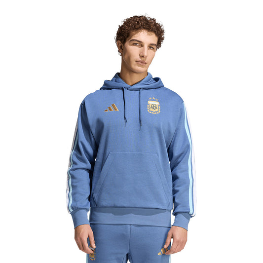 adidas Argentina DNA Fleece Hoodie product image 1, provided for visual reference and product detail review