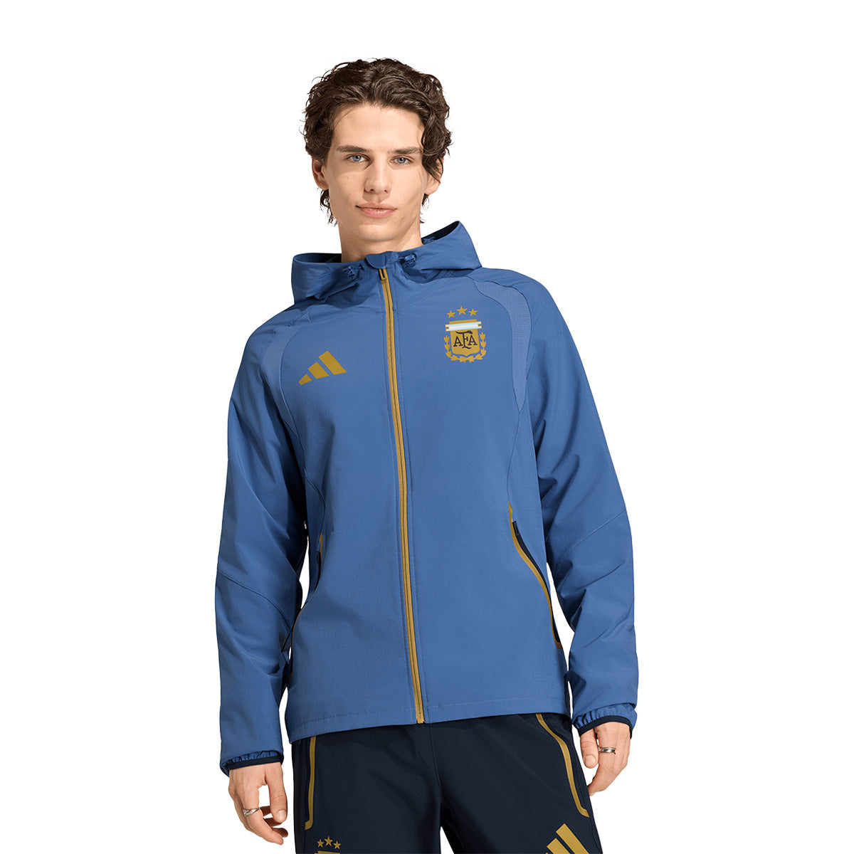 adidas Argentina Tiro Travel Windbreaker product image 1, provided for visual reference and product detail review