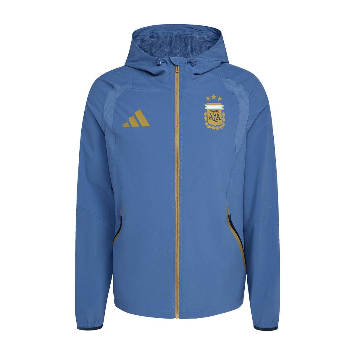 adidas Argentina Tiro Travel Windbreaker product image 3, provided for visual reference and product detail review