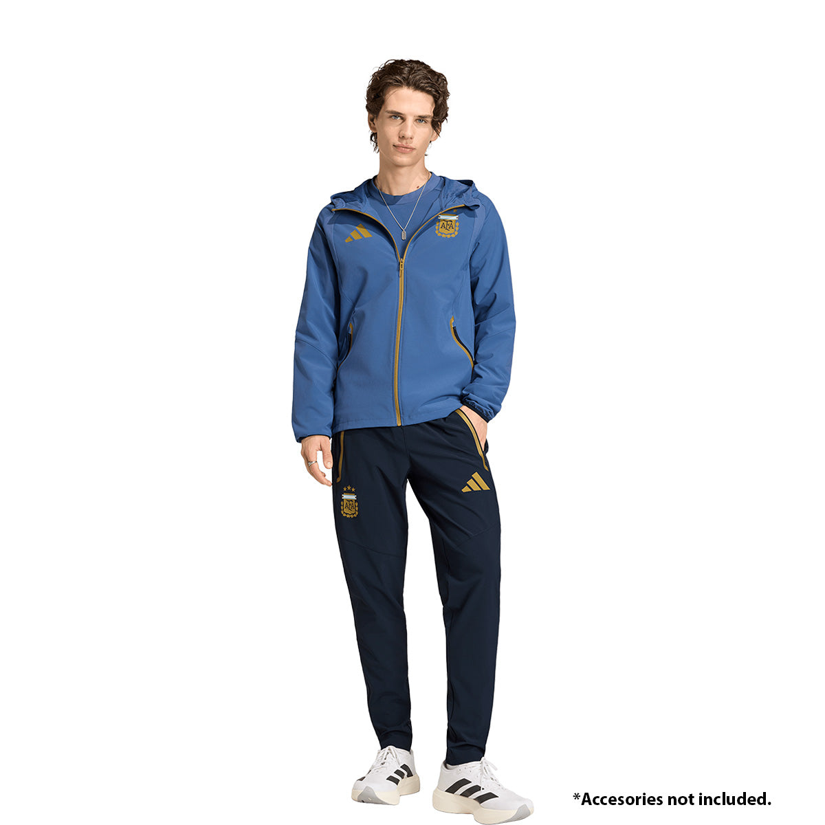 adidas Argentina Tiro Travel Windbreaker product image 6, provided for visual reference and product detail review